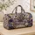 Purple Dragonflies and Wildflowers for Romantic Garden Escapes and Weekend Getaways Quilted Weekend Bag - 4