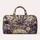 Purple Dragonflies and Wildflowers for Romantic Garden Escapes and Weekend Getaways Quilted Weekend Bag - 6