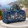 Navy Starfish and Seashell Coastal Style for Blue Hour Beach Trips and Shore Getaways Quilted Weekend Bag - 5