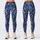 Indigo Paisley Florals for Yoga, Pilates and Everyday Studio-to-Street Wear for Women Leggings - 3