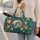 Nautilus Shells And Starfish For Coastal Getaways And Relaxed Lakeside Weekend Escapes Quilted Weekend Bag - 2