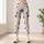 Black Orange Cat and Dog Paw Prints for Yoga, Pilates and Everyday Pet Lover Style Leggings - 6