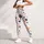Black Orange Cat and Dog Paw Prints for Yoga, Pilates and Everyday Pet Lover Style Leggings - 5