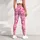 Pink Heart Motif for Yoga, Pilates, and Everyday Wear for Women Leggings - 6