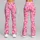 Pink Heart Motif for Yoga, Pilates, and Everyday Wear for Women Leggings - 9