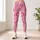 Pink Heart Motif for Yoga, Pilates, and Everyday Wear for Women Leggings - 6