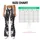 Playful White Cats on Charcoal for Yoga, Pilates, and Everyday City Adventures Leggings - 7