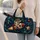 Astronaut Bear Among Golden Stars And Planets For Cosmic Travel And Family Adventures Quilted Weekend Bag - 2