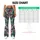 Colorful Camouflage for Yoga, Pilates and Everyday Activewear Leggings - 7