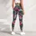 Colorful Camouflage for Yoga, Pilates and Everyday Activewear Leggings - 4