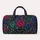 Jewel-Toned Rose and Gold Florals for Romantic Getaways and Weekend Escapes Quilted Weekend Bag - 6
