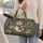 White Bear Among Snowy Pines and Gifts for Cozy Winter Holiday Getaways and Travel Quilted Weekend Bag - 2