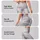 Silver Ripple Waves for Yoga, Pilates, Commuting and Everyday Activewear Leggings - 8