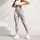 Silver Ripple Waves for Yoga, Pilates, Commuting and Everyday Activewear Leggings - 4