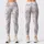Silver Ripple Waves for Yoga, Pilates, Commuting and Everyday Activewear Leggings - 1