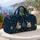 Electric Guitar Music for Beach Getaways and Weekend Road Trips for Traveling Music Lovers Quilted Weekend Bag - 5