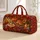 Autumn Harvest Corn, Pumpkin Pie and Orchard Leaves for Cozy Fall Getaways Quilted Weekend Bag - 1