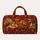 Autumn Harvest Corn, Pumpkin Pie and Orchard Leaves for Cozy Fall Getaways Quilted Weekend Bag - 6