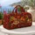 Autumn Harvest Corn, Pumpkin Pie and Orchard Leaves for Cozy Fall Getaways Quilted Weekend Bag - 5