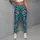 Aqua Leopard Spots for Yoga, Pilates, and Everyday City Style Leggings - 6