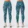 Aqua Leopard Spots for Yoga, Pilates, and Everyday City Style Leggings - 3