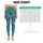 Aqua Leopard Spots for Yoga, Pilates, and Everyday City Style Leggings - 1