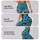 Aqua Leopard Spots for Yoga, Pilates, and Everyday City Style Leggings - 2