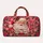 Pink Santa And Holly Holiday Cheer For Cozy Christmas Travel And Festive Getaways Quilted Weekend Bag - 6