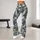 Green And White Camouflage For Yoga, Pilates And Everyday Activewear Leggings - 10