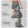Green And White Camouflage For Yoga, Pilates And Everyday Activewear Leggings - 2