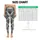 Green And White Camouflage For Yoga, Pilates And Everyday Activewear Leggings - 3