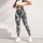 Green And White Camouflage For Yoga, Pilates And Everyday Activewear Leggings - 5
