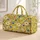 Sunny Yellow Daisy Meadow Blooms for Lakeside Picnics, Beach Days and Summer Travel Quilted Weekend Bag - 1