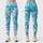 White Coconut Palms on Turquoise for Yoga, Pilates, and Island Escapes Leggings - 3