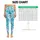 White Coconut Palms on Turquoise for Yoga, Pilates, and Island Escapes Leggings - 3
