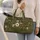 Vintage Woodland Wildflowers for Weekend Travel and Nature-Loving Getaways Quilted Weekend Bag - 2