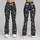 Charcoal Chalk Hearts for Yoga, Pilates, Studio Sessions and Everyday Errands for Women Leggings - 9