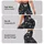 Charcoal Chalk Hearts for Yoga, Pilates, Studio Sessions and Everyday Errands for Women Leggings - 8