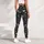 Charcoal Chalk Hearts for Yoga, Pilates, Studio Sessions and Everyday Errands for Women Leggings - 4