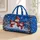Snowman Family and Snowflakes for Cozy Winter Travel and Festive Holiday Getaways Quilted Weekend Bag - 1
