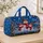Snowman Family and Snowflakes for Cozy Winter Travel and Festive Holiday Getaways Quilted Weekend Bag - 4