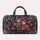 Colorful Patchwork Cats for Weekend Getaways, Beach Days and Park Adventures for Cat Lovers Quilted Weekend Bag - 6