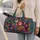 Colorful Patchwork Cats for Weekend Getaways, Beach Days and Park Adventures for Cat Lovers Quilted Weekend Bag - 2