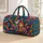Colorful Patchwork Cats for Weekend Getaways, Beach Days and Park Adventures for Cat Lovers Quilted Weekend Bag - 1