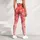 Coral Hand-Drawn Hearts for Yoga, Running, and Everyday Fitness for Women Leggings - 4