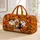 Cute Ghosts, Black Cat And Pumpkins For Cozy Halloween Travel And Autumn Getaways Quilted Weekend Bag - 1
