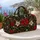 Red White Blossoms and Candy Canes for Festive Holiday Travel and Cozy Winter Getaways Quilted Weekend Bag - 5