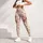 Rust Red Wildflower Scatter for Yoga, Pilates and Everyday Outings Leggings - 4