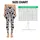 Black White Spotted Motif For Yoga Pilates And Everyday Activewear Style Leggings - 1