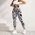 Black White Spotted Motif For Yoga Pilates And Everyday Activewear Style Leggings - 5
